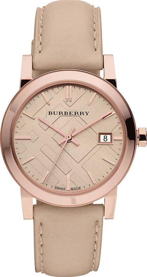 burberry women's watch leather strap.